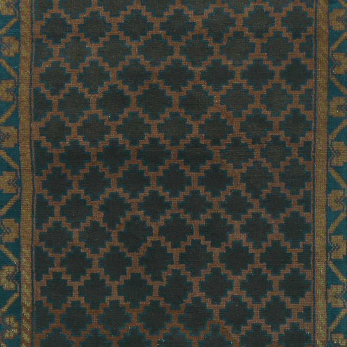 Persian Turquoise Traditional Rug, tr1313turq