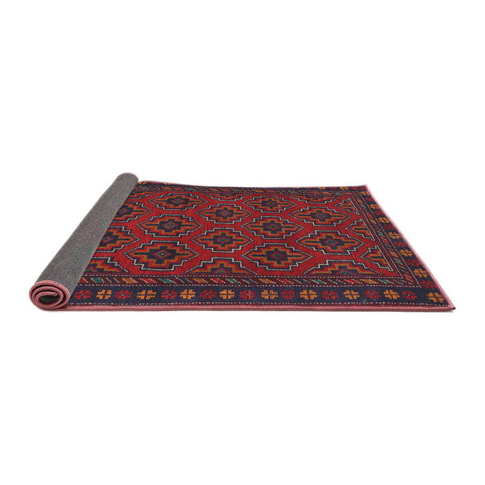 Sideview of Traditional Red Persian Rug, tr1314