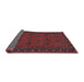 Sideview of Traditional Red Persian Rug, tr1314