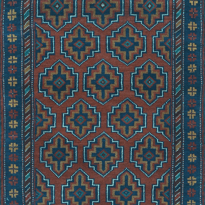 Persian Light Blue Traditional Rug, tr1314lblu