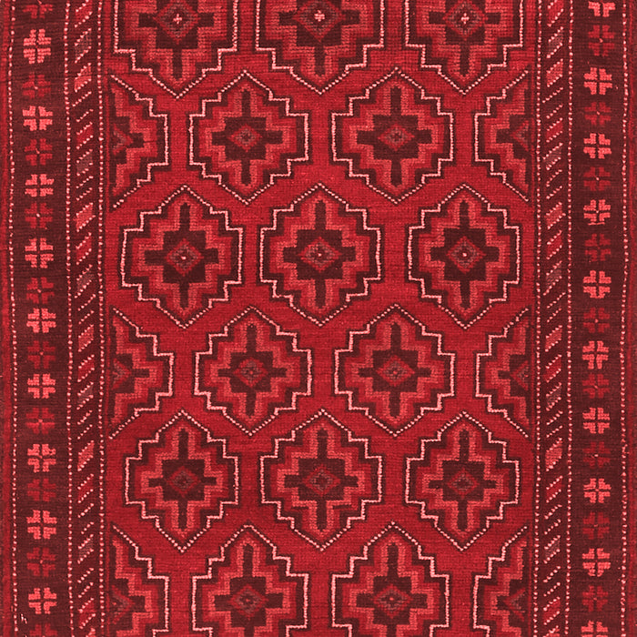Machine Washable Persian Red Traditional Rug, wshtr1314red