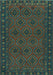 Machine Washable Persian Turquoise Traditional Area Rugs, wshtr1314turq