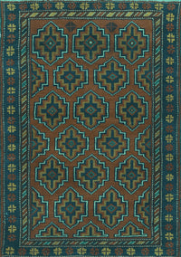 Persian Turquoise Traditional Rug, tr1314turq