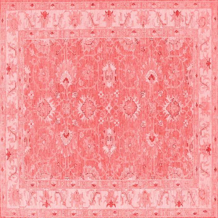 Machine Washable Persian Red Traditional Rug, wshtr1315red