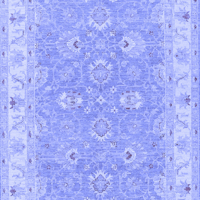 Machine Washable Persian Blue Traditional Rug, wshtr1315blu