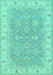 Persian Turquoise Traditional Rug, tr1315turq