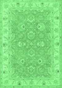 Persian Emerald Green Traditional Rug, tr1315emgrn