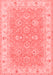 Persian Red Traditional Area Rugs