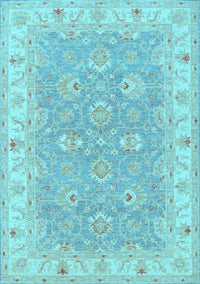 Persian Light Blue Traditional Rug, tr1315lblu