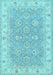 Persian Light Blue Traditional Rug, tr1315lblu
