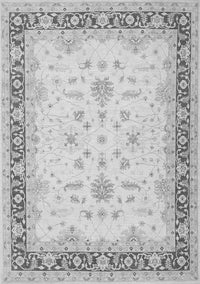 Oriental Gray Traditional Rug, tr1316gry