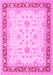 Oriental Pink Traditional Rug, tr1316pnk