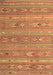 Southwestern Brown Country Rug, tr1317brn