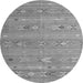 Square Southwestern Gray Country Rug, tr1317gry