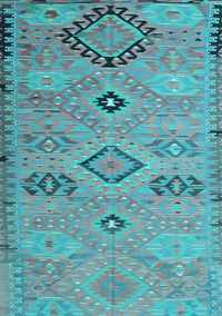 Persian Light Blue Traditional Rug, tr1318lblu