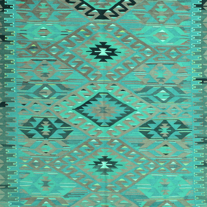 Persian Turquoise Traditional Rug, tr1318turq