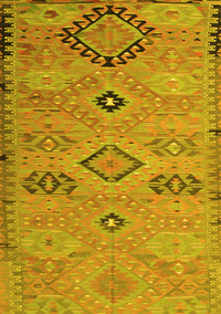 Persian Yellow Traditional Rug, tr1318yw