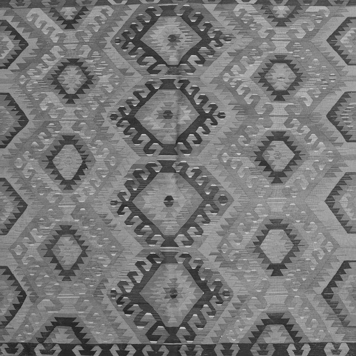 Serging Thickness of Southwestern Gray Country Rug, tr1319gry