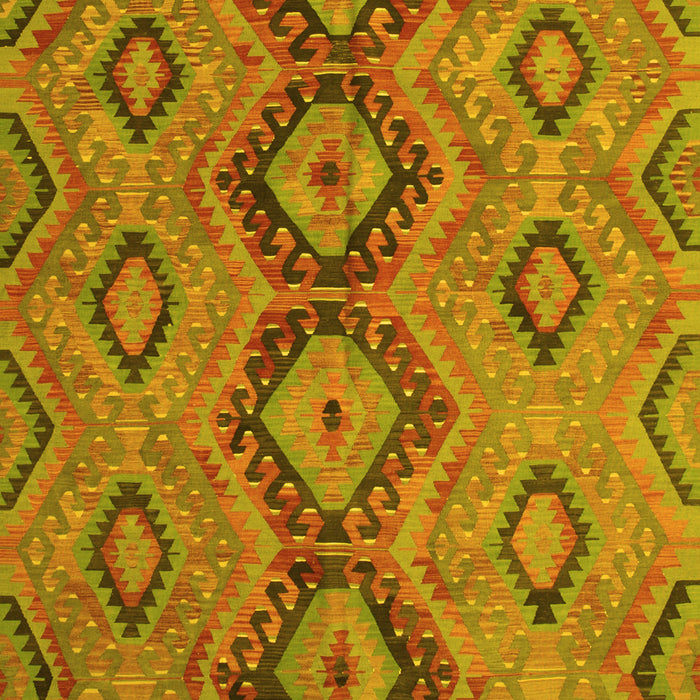 Southwestern Yellow Country Rug, tr1319yw