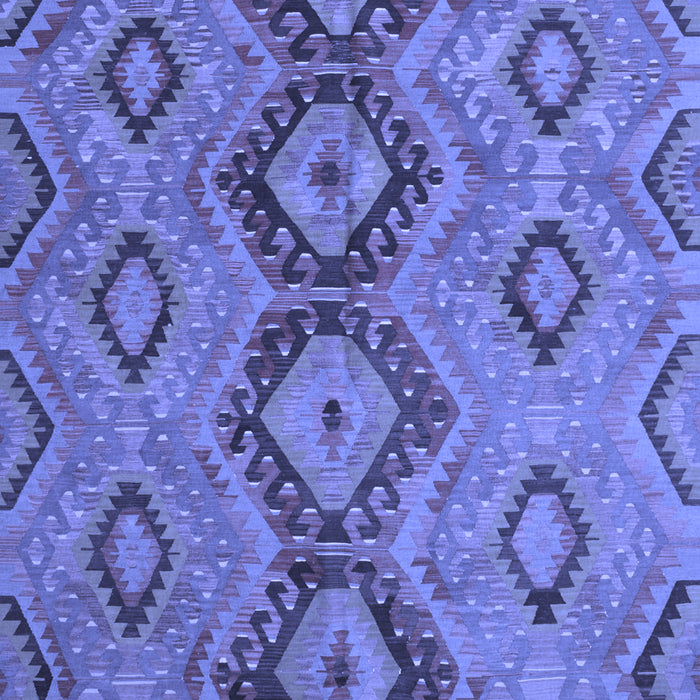 Southwestern Blue Country Rug, tr1319blu