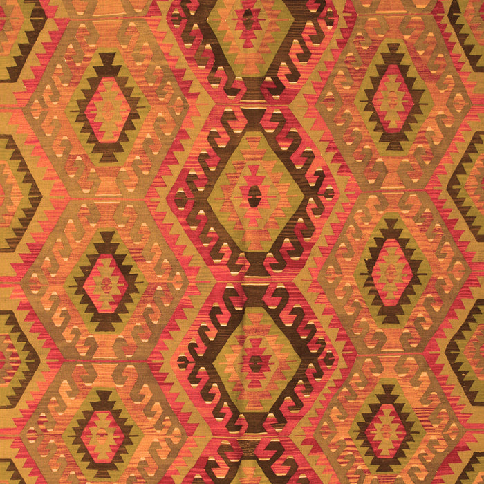 Southwestern Orange Country Rug, tr1319org