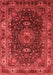 Medallion Red Traditional Area Rugs