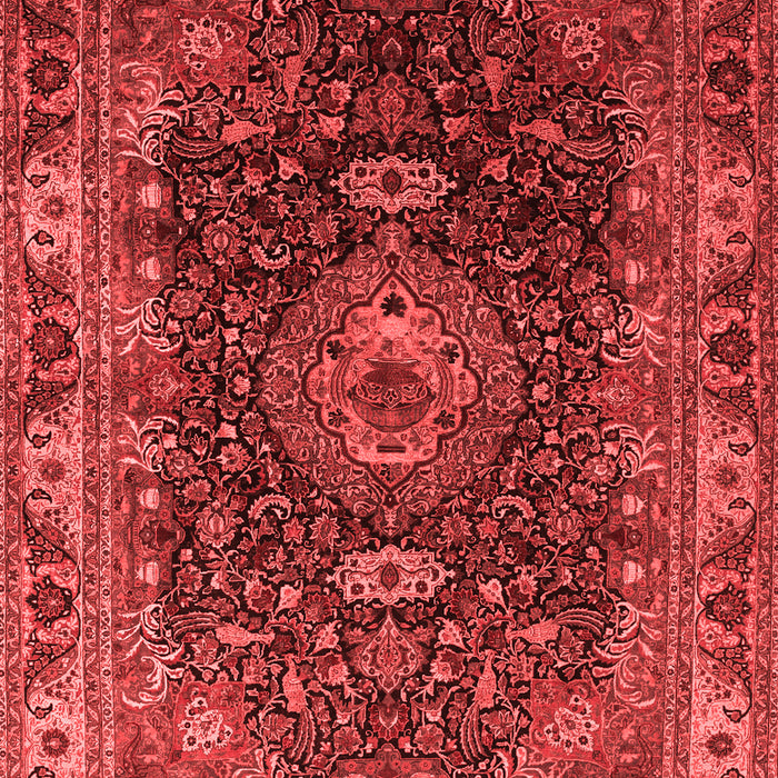 Medallion Red Traditional Area Rugs