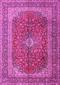 Medallion Pink Traditional Rug, tr1320pnk