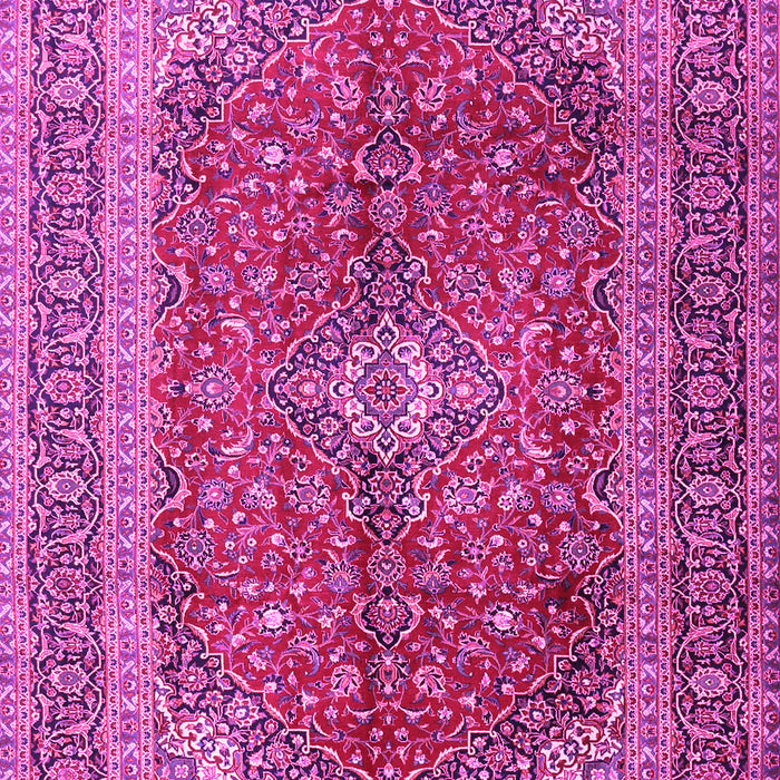 Medallion Pink Traditional Rug, tr1320pnk