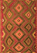 Southwestern Orange Country Rug, tr1322org