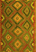 Southwestern Yellow Country Rug, tr1322yw