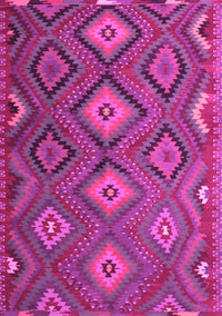 Southwestern Pink Country Rug, tr1322pnk