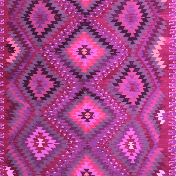 Southwestern Pink Country Rug, tr1322pnk