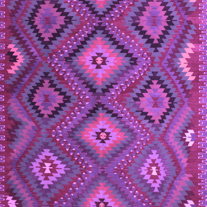 Southwestern Purple Country Rug, tr1322pur