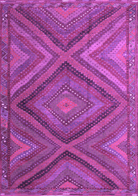 Southwestern Purple Country Rug, tr1323pur