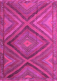 Southwestern Pink Country Rug, tr1323pnk