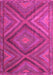 Southwestern Pink Country Rug, tr1323pnk