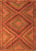 Southwestern Orange Country Rug, tr1323org