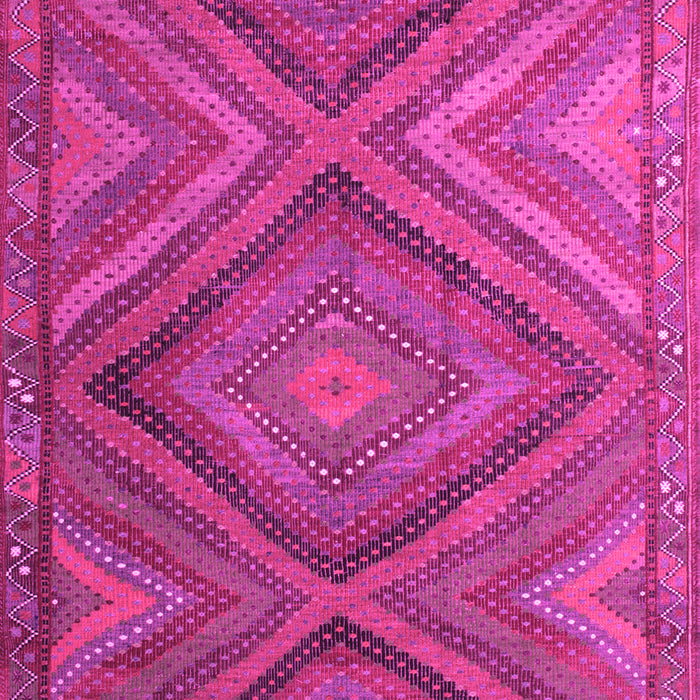 Machine Washable Southwestern Pink Country Rug, wshtr1323pnk