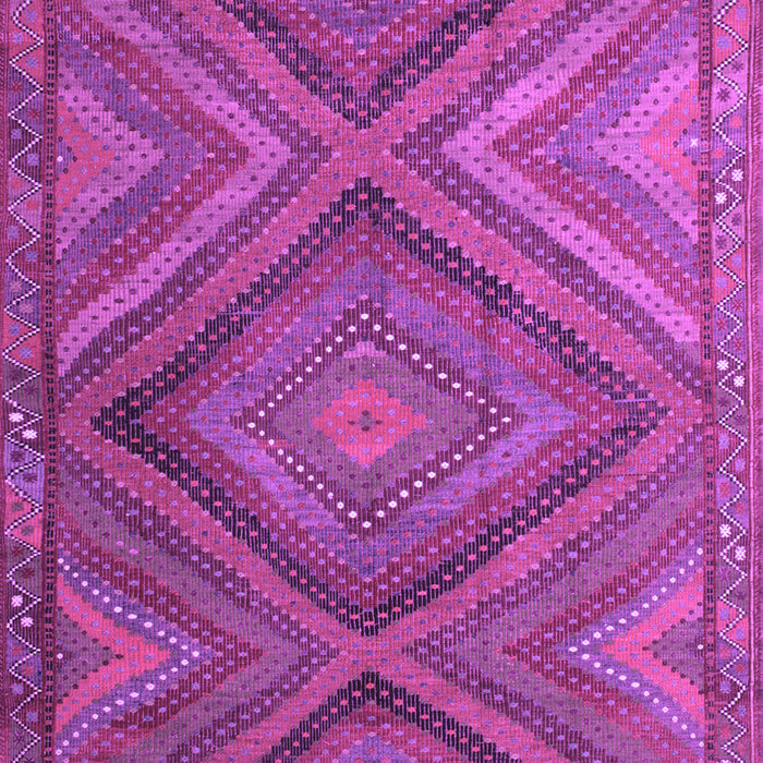 Machine Washable Southwestern Purple Country Area Rugs, wshtr1323pur