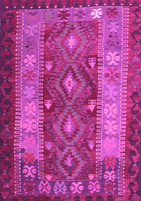 Southwestern Pink Country Rug, tr1324pnk