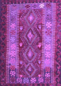 Southwestern Purple Country Rug, tr1324pur