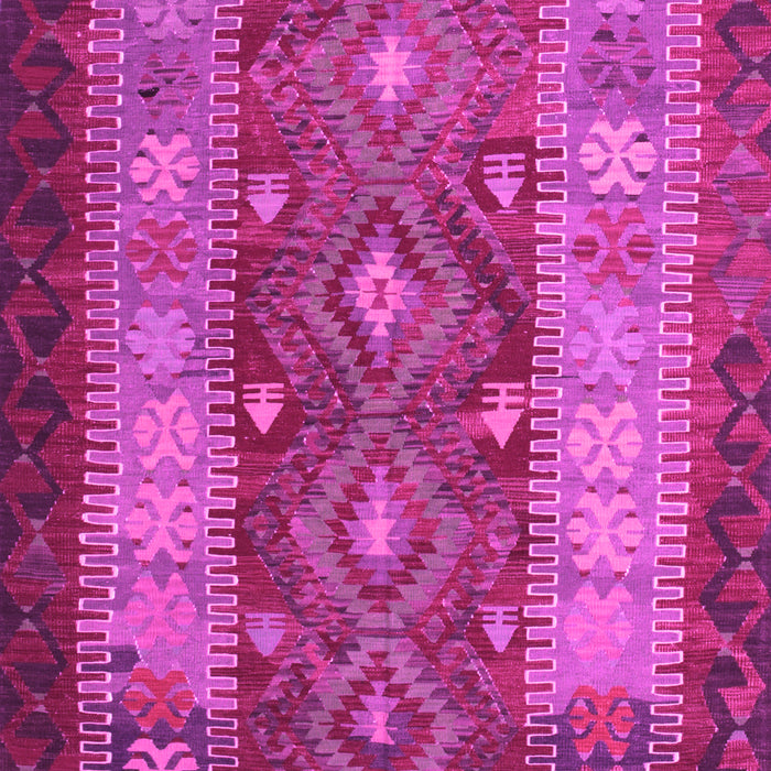 Machine Washable Southwestern Pink Country Rug, wshtr1324pnk