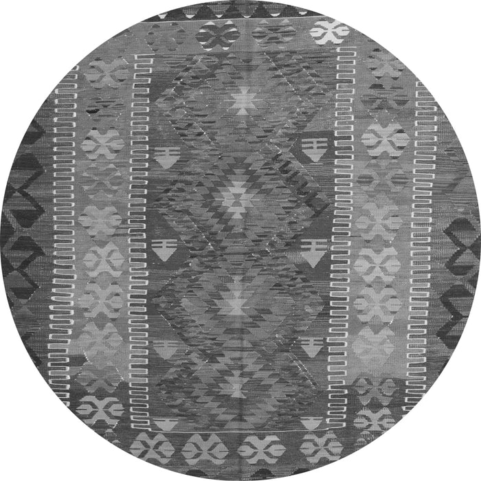 Machine Washable Southwestern Gray Country Rug, wshtr1324gry