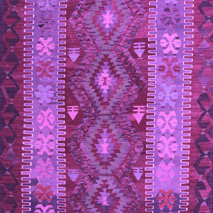 Machine Washable Southwestern Purple Country Area Rugs, wshtr1324pur