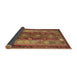 Sideview of Southwestern Brown Country Rug, tr1324brn