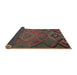 Sideview of Traditional Brown Red Southwestern Rug, tr1325