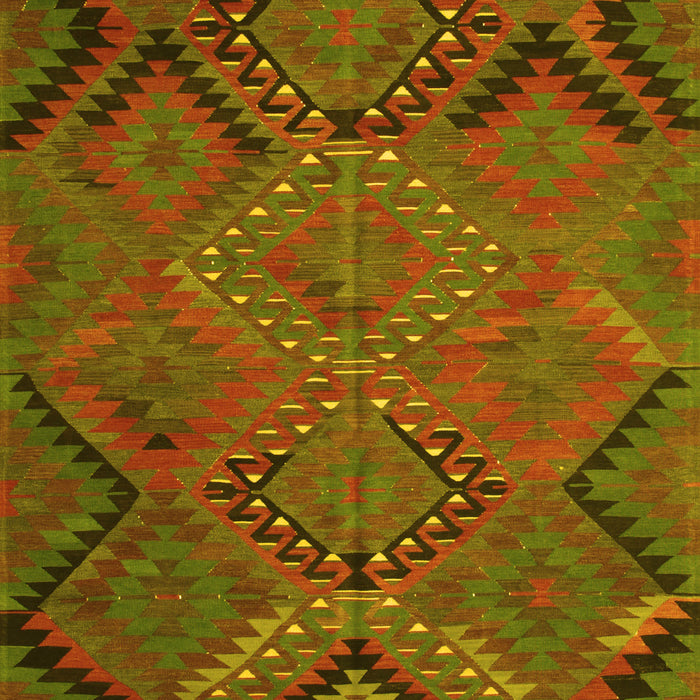 Southwestern Yellow Country Rug, tr1325yw