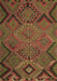 Southwestern Brown Country Rug, tr1325brn