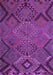 Southwestern Purple Country Rug, tr1325pur